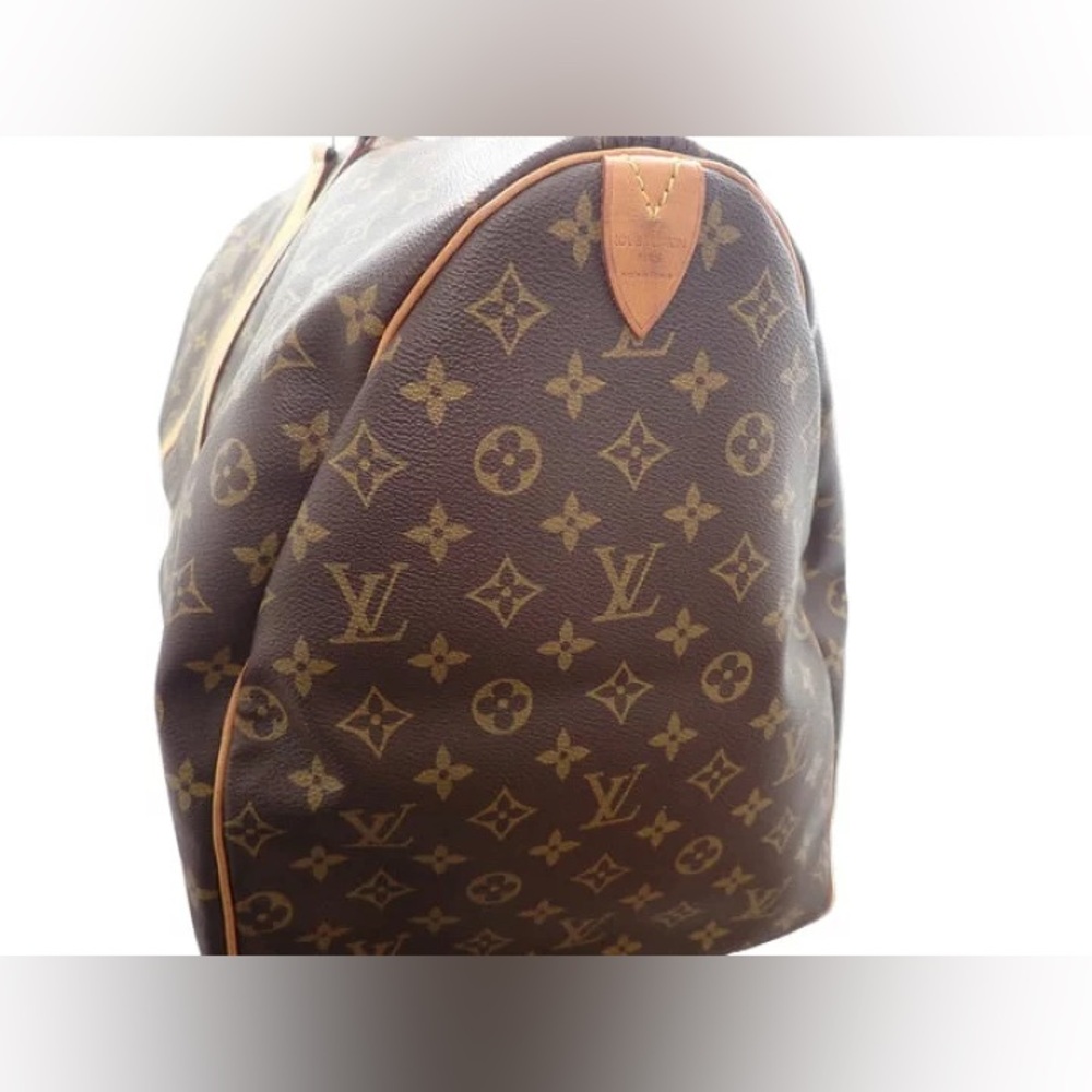 Authentic Louis Vuitton keepall 60 monogram travel duffle bag unisex - Picture 3 of 12